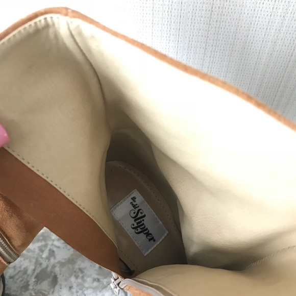 Size 4.5 Bootie Suede 5” Heel - Picture 5 of 8